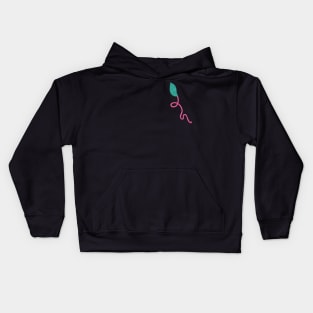 Leaf in the wind Kids Hoodie